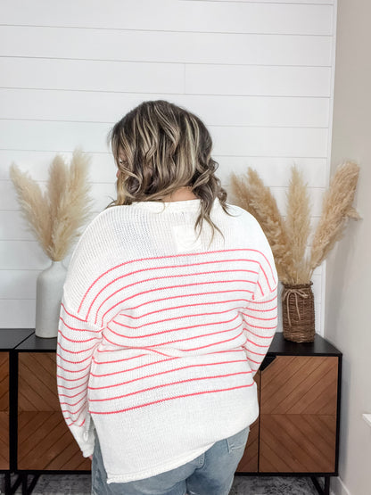 "Pigeon" Long Sleeve Lightweight Sweater