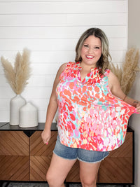 Dear Scarlett "Linus" Sleeveless Split Neck