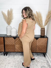 "Bridges" Elastic Waist Pants