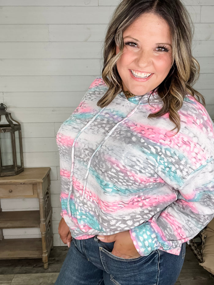 Dear Scarlett "West" Balloon Sleeve Hoodie
