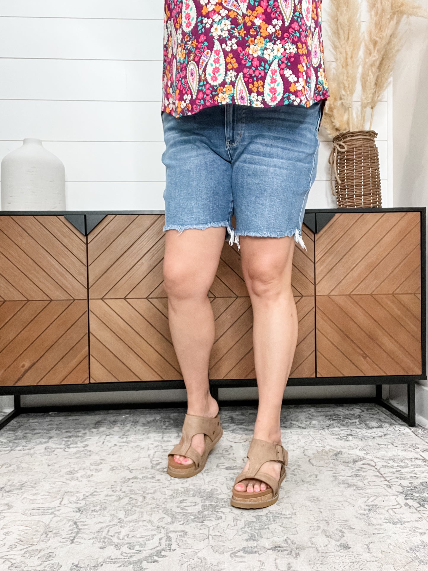 Judy Blue "Slay All Day" Bermuda Shorts