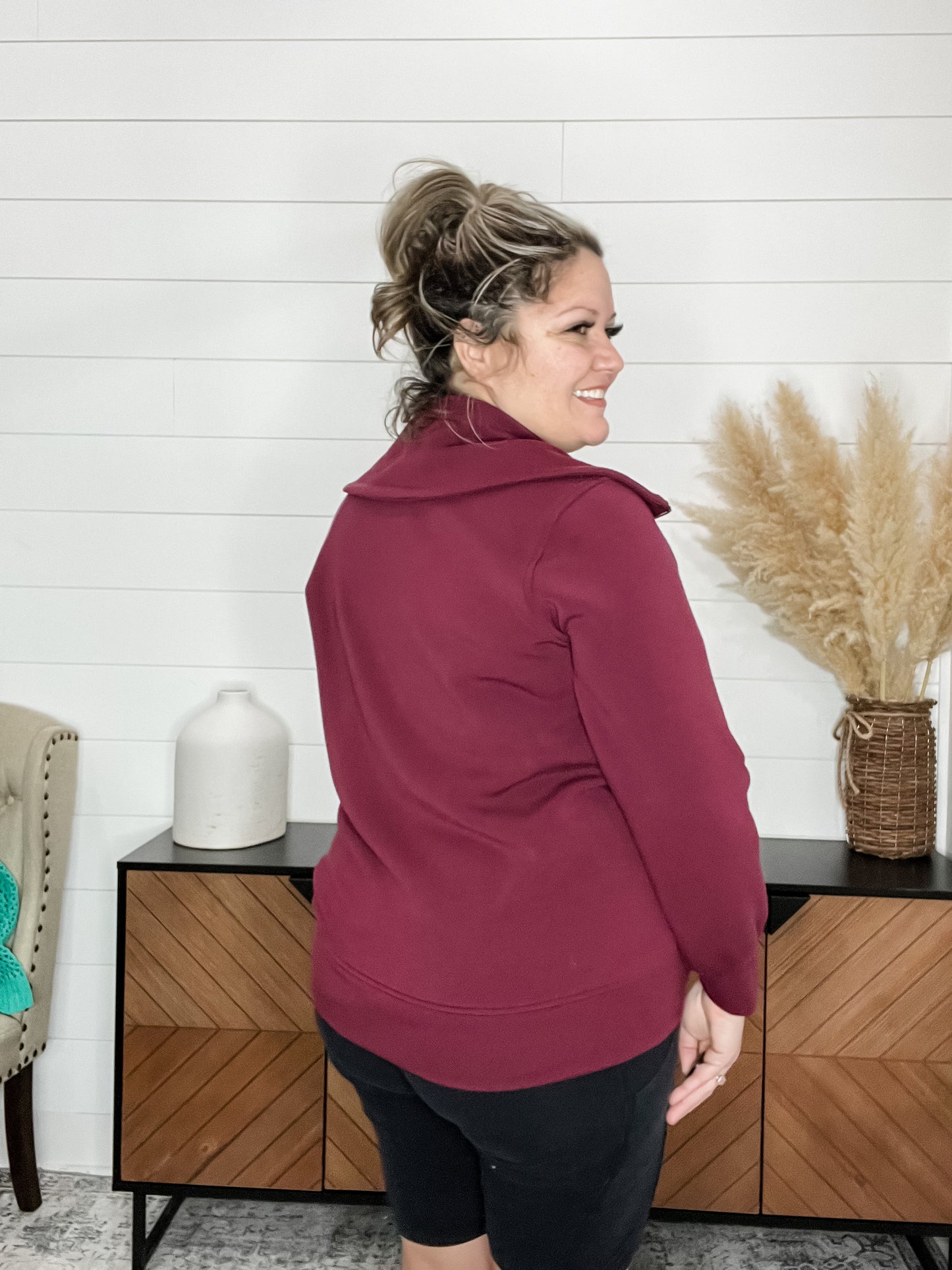 "Serve" Front Zip Jacket