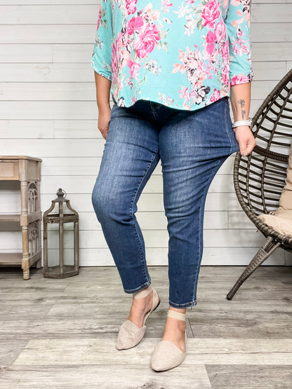 Judy Blue "Shady Lady" Slim Fit Jeans