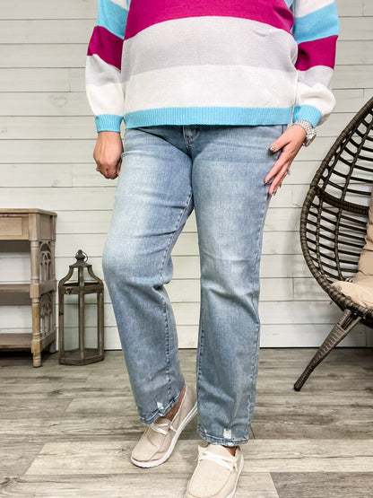 Judy Blue "Put A Spell On You" Straight Leg Jeans