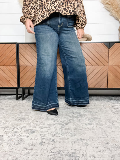 Judy Blue Palazzo Release Hem