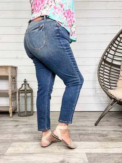 Judy Blue "Shady Lady" Slim Fit Jeans