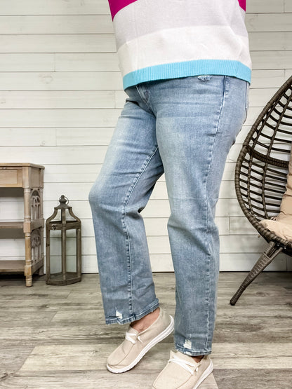 Judy Blue "Put A Spell On You" Straight Leg Jeans
