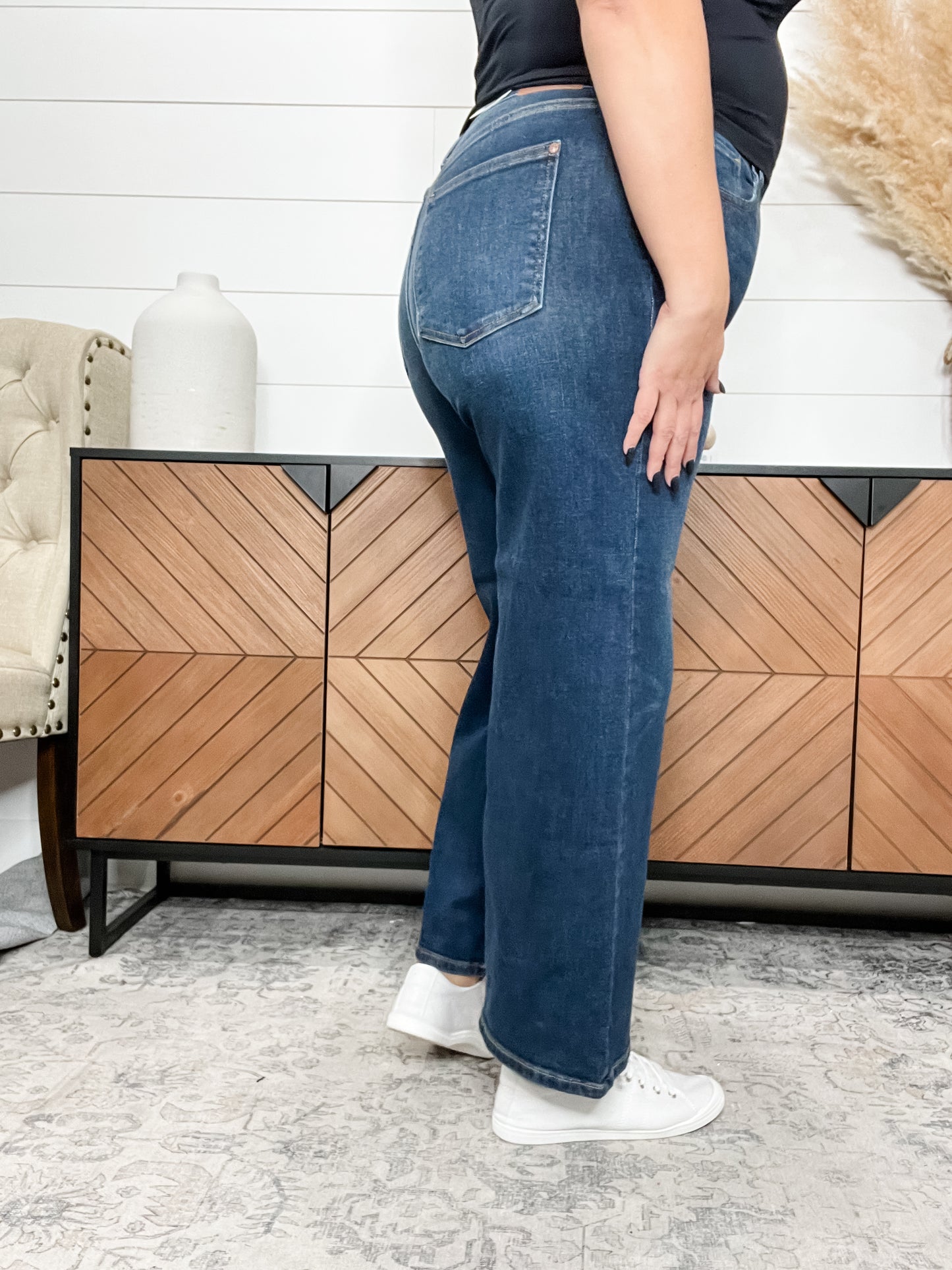 Judy Blue "Betty" Ankle Wide Leg