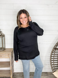 "Yup Thats The One" Long Sleeve Weekender (Black)