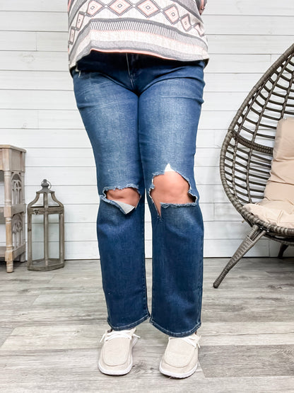 Judy Blue "Hey Papi" Dad Jeans