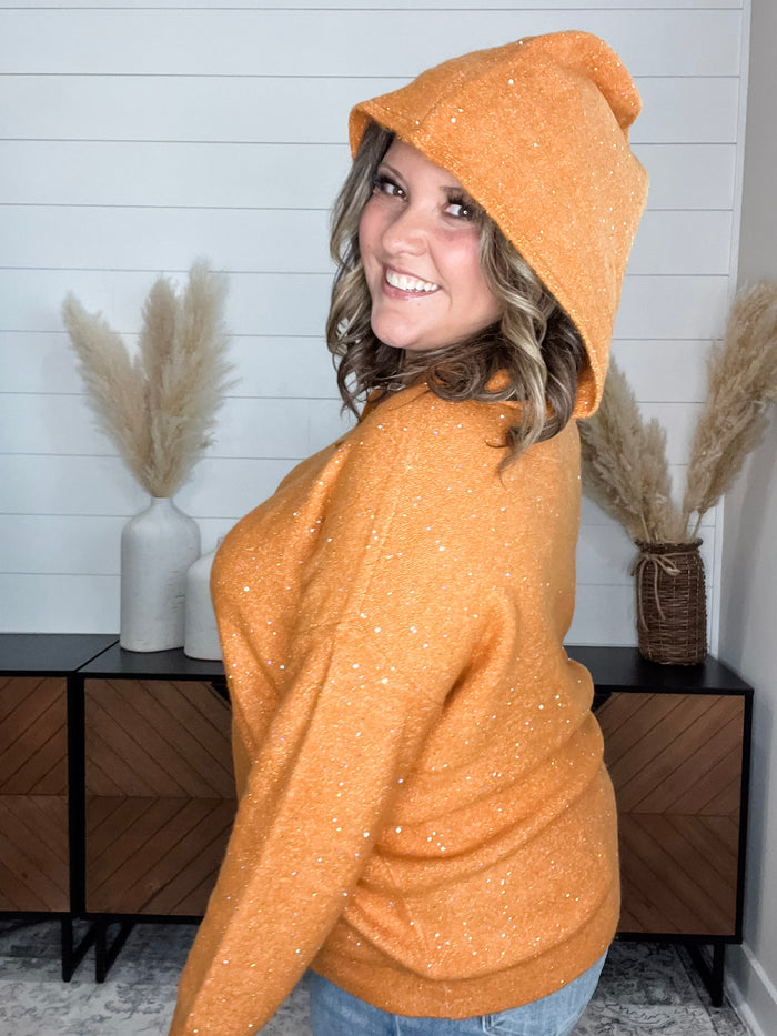 "Tennessee" Sparkle Hooded Sweater