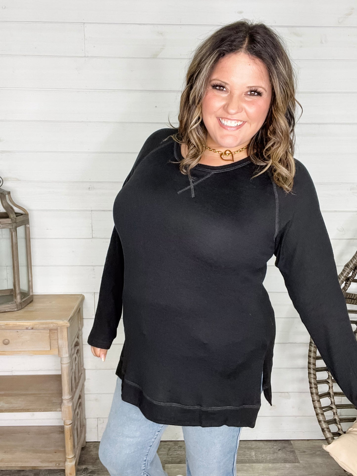 "Yup Thats The One" Long Sleeve Weekender (Black)