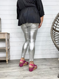 YMI hyperstretch Metallic Skinny (Silver)
