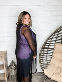 "Sheer Elegance" Long Sleeve Cover Up (Multiple Colors)