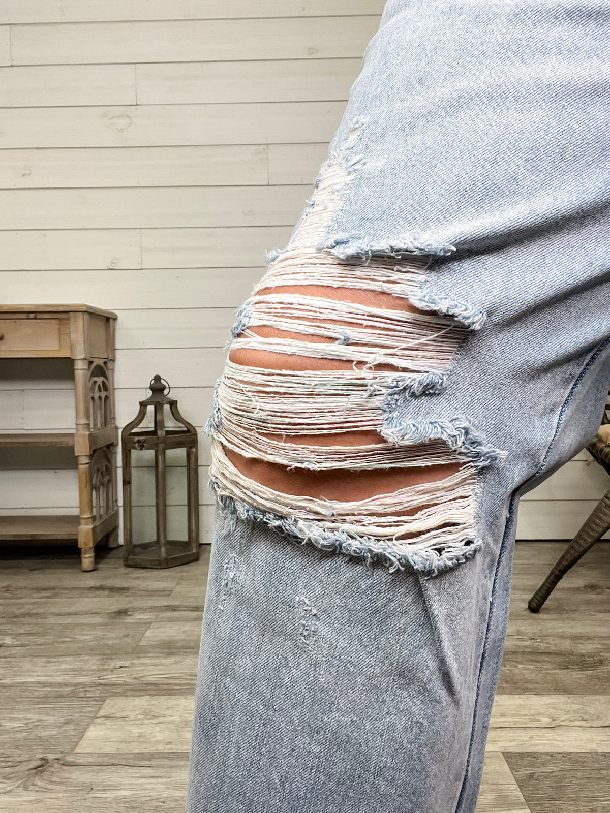 Judy Blue "Vanished" Rigid Straight Leg Jeans