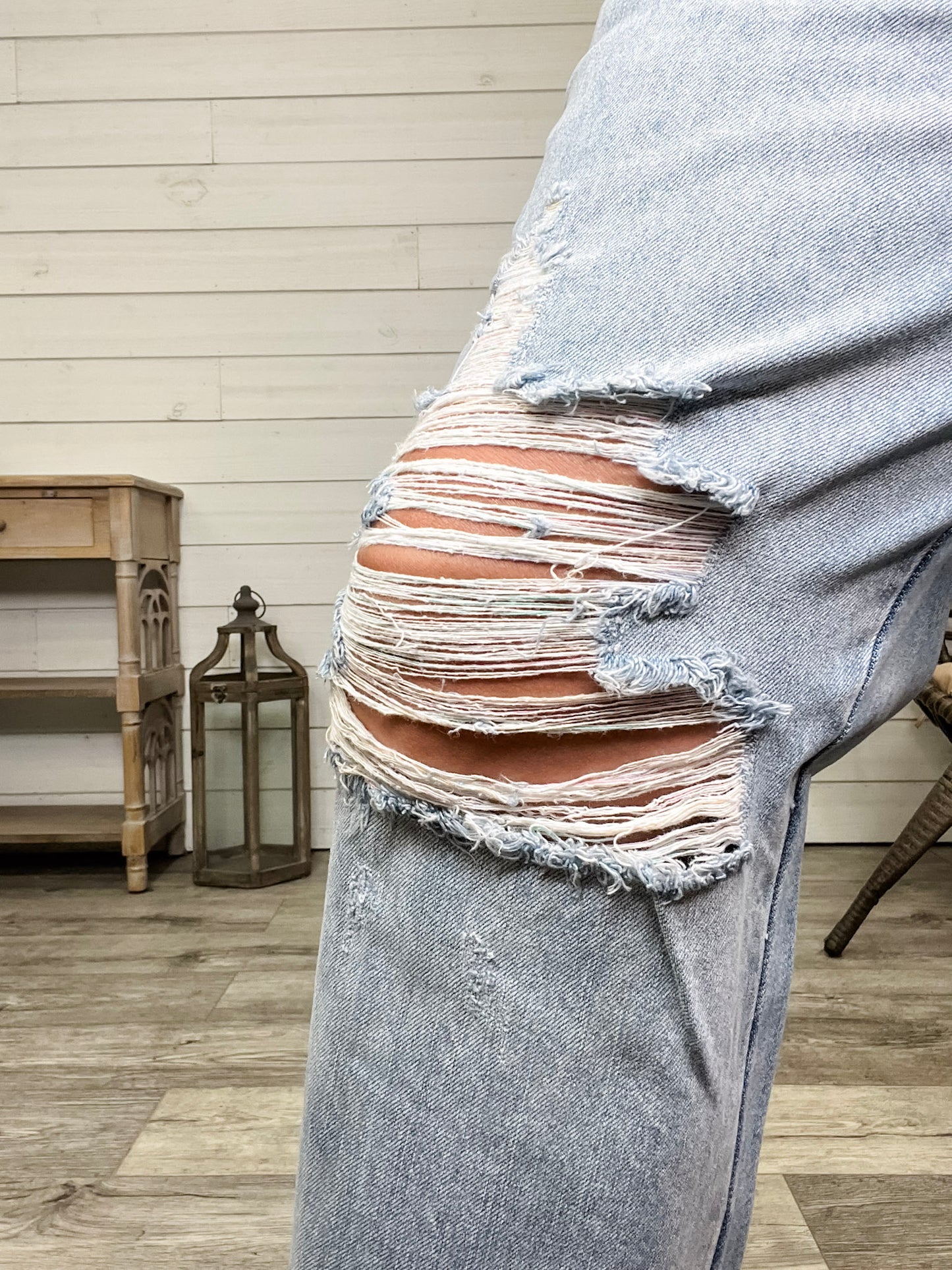 Judy Blue "Vanished" Rigid Straight Leg Jeans