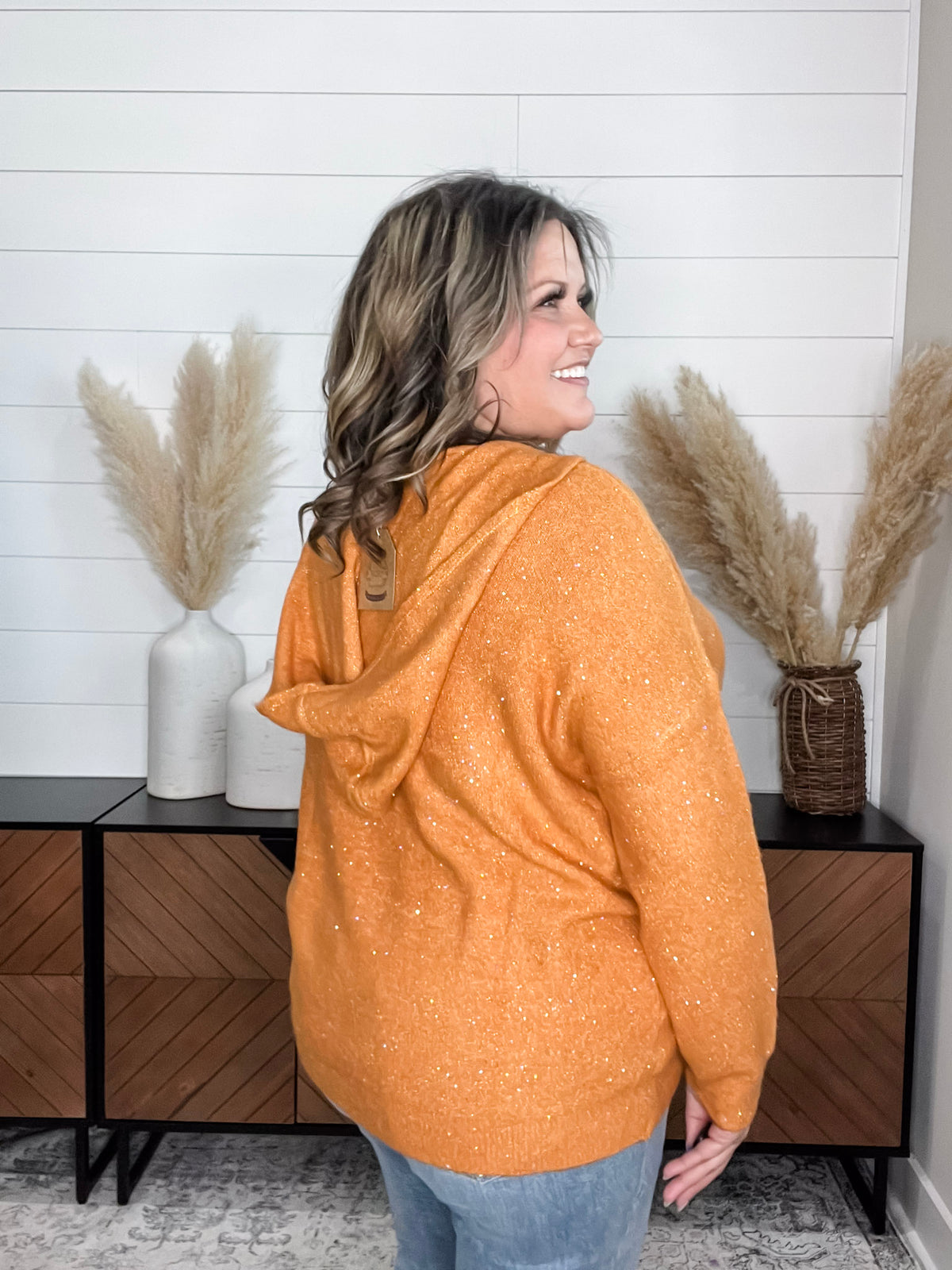 "Tennessee" Sparkle Hooded Sweater
