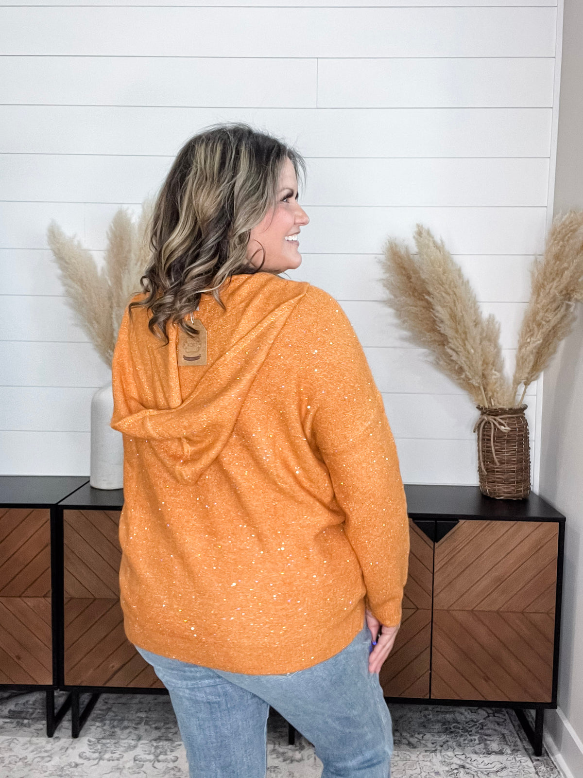 "Tennessee" Sparkle Hooded Sweater