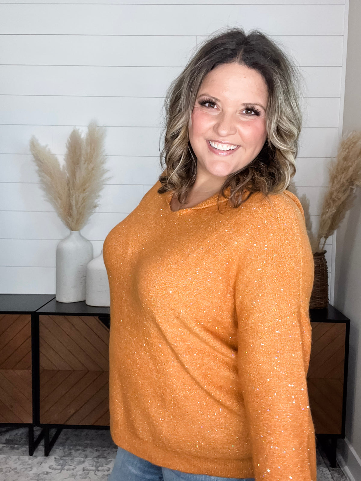 "Tennessee" Sparkle Hooded Sweater
