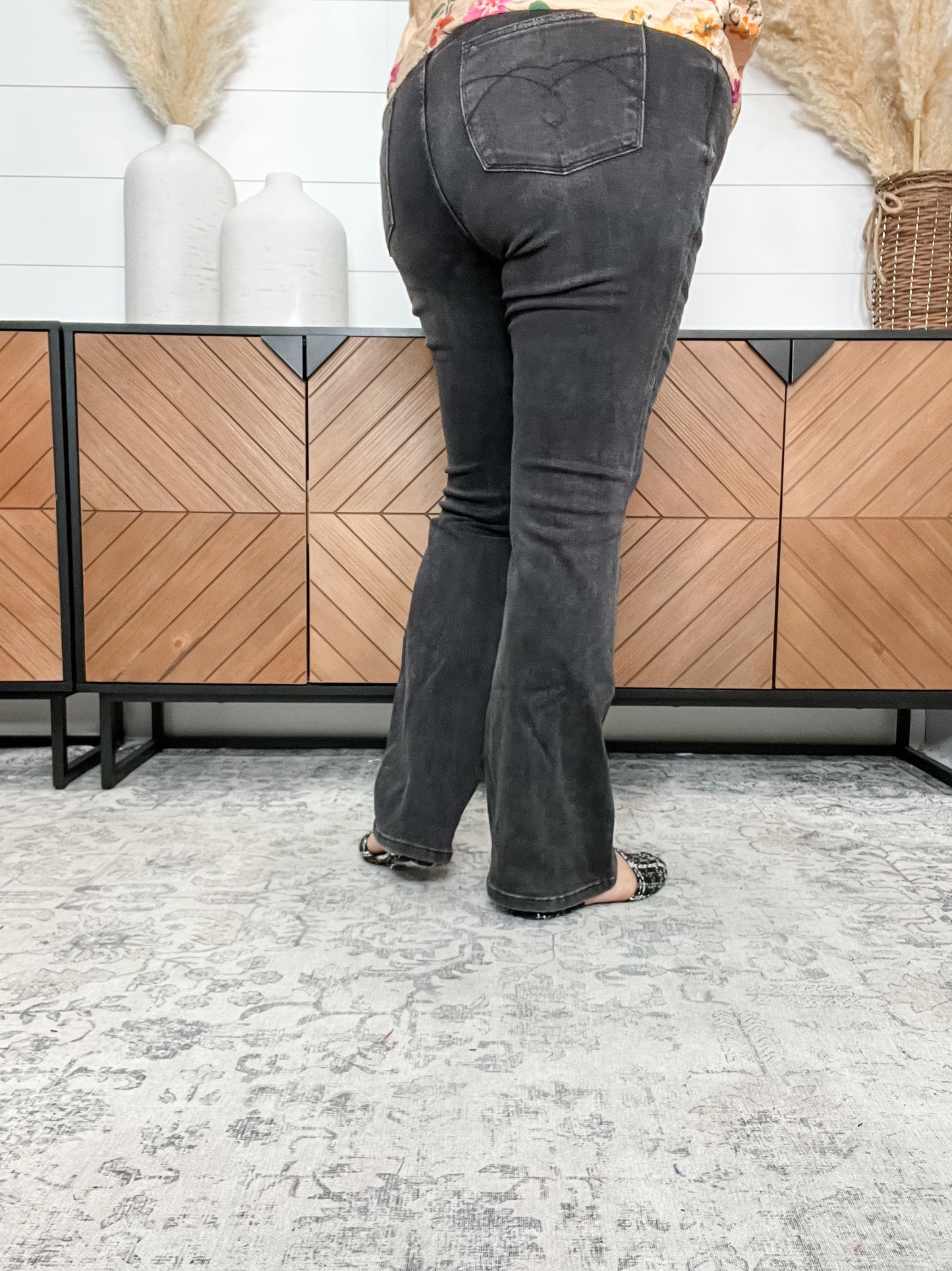 Judy Blue "Farm Life" Black Tummy Control Bootcut Jeans (3 lengths)