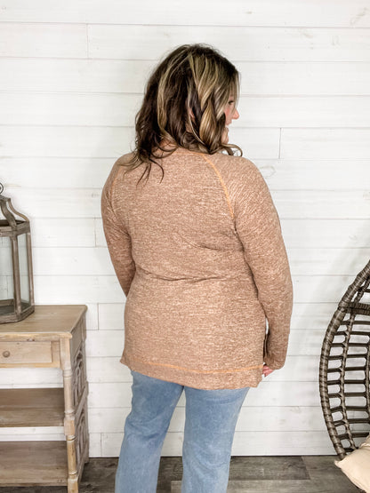 "Yup Thats The One" Long Sleeve Weekender (Brown)