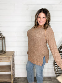 "Yup Thats The One" Long Sleeve Weekender (Brown)