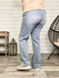 Judy Blue "Stoked" Yoke Front Straight Leg Jeans