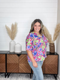 "Royalty" V Neck Dolman