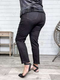 Judy Blue Black Rhinestone Slim Fit Jeans