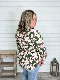 "Turtle" 3/4 Sleeve Split Neck