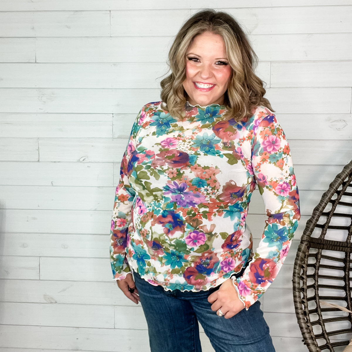 "Flawless" Floral Long Sleeve