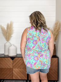 Dear Scarlett "Seth" Sleeveless Split Neck