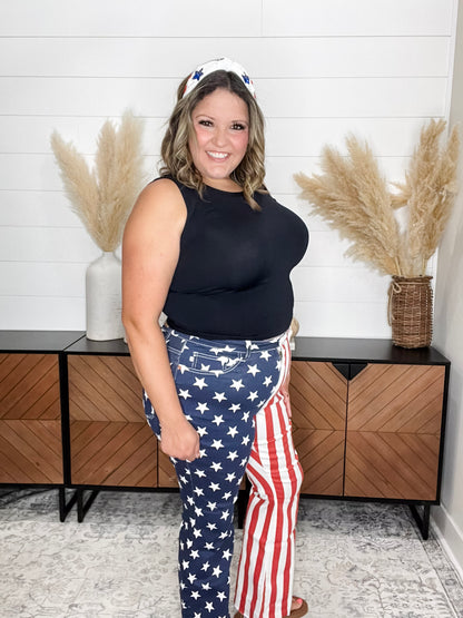 Judy Blue American Flag Flares