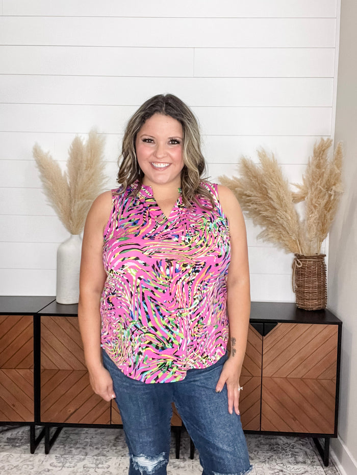 Dear Scarlett "Brinley" Sleeveless Lizzy
