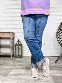 Judy Blue "Seam you later" Straight Leg Jeans