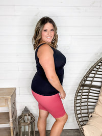 "Add A Little Sparkle" Bike Shorts (Rose)