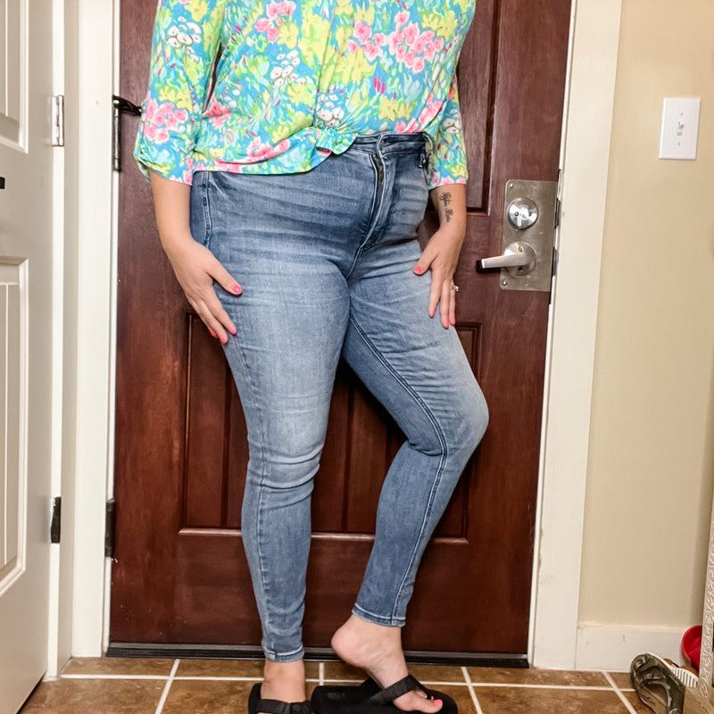 Judy Blue Saving Grace Tummy Control Skinny Jeans – Lola Monroe