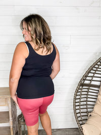 "Add A Little Sparkle" Bike Shorts (Rose)