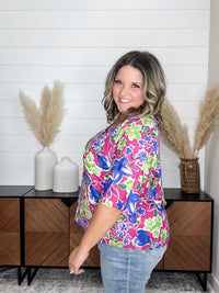 "Royalty" V Neck Dolman
