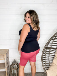 "Add A Little Sparkle" Bike Shorts (Rose)