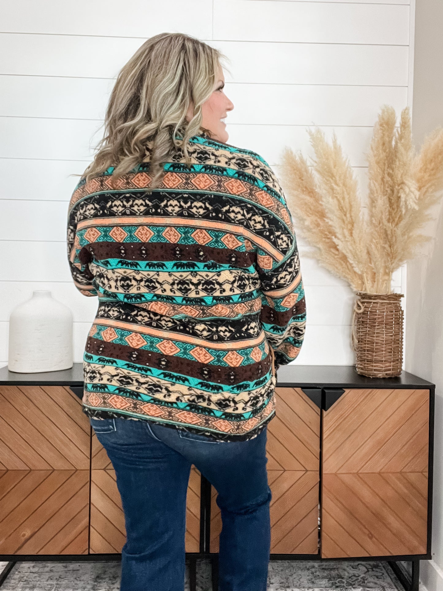 Aztec & Elephant Sherpa Quarter Zip