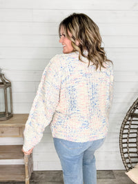 "Dippin Dots" Round Neck Sweater