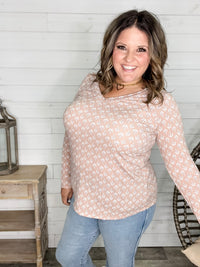 "Saguara" Long Sleeve V Neck