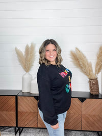 "Merry & Bright" Long Sleeve Sweater