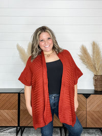 "Evolution" Wide Weave One Size Cardigan
