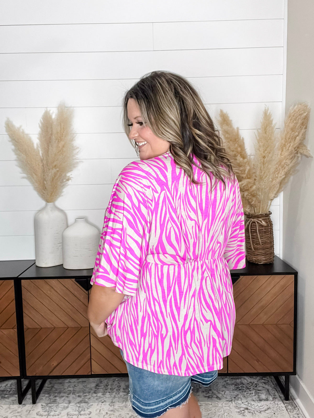 Dear Scarlett "Wilder" V Neck 3/4 Bell Sleeve
