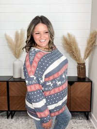 Dear Scarlett "Holiday" Balloon Sleeve Weekender