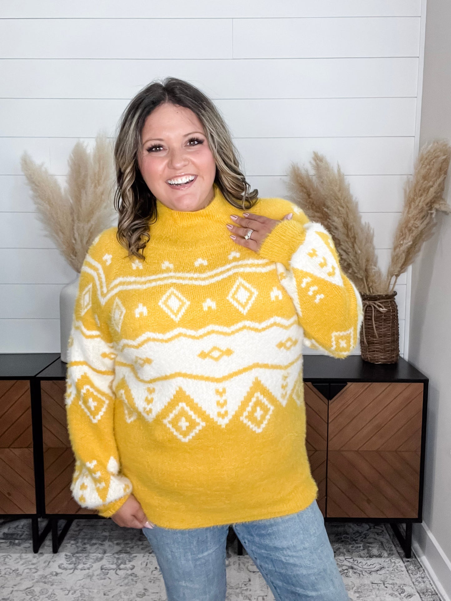 "Honey" Long Sleeve Sweater