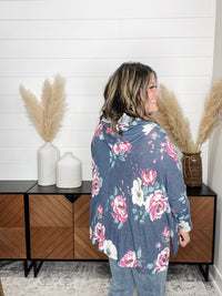 Dear Scarlett "Kody" Floral Weekender Style Hoodie