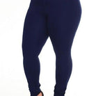 4 Pocket Ponte Pants (Olive & Navy)-Lola Monroe Boutique